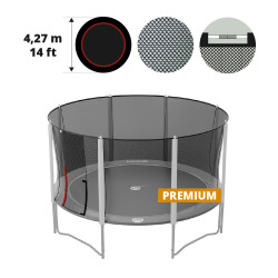 Red textil premium para cama elástica 430