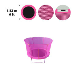 Red textil para cama elástica Hip 180