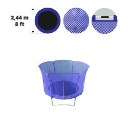 Red textil para cama elástica Hop 250