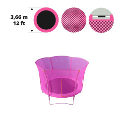 Red textil para cama elástica Hip 360