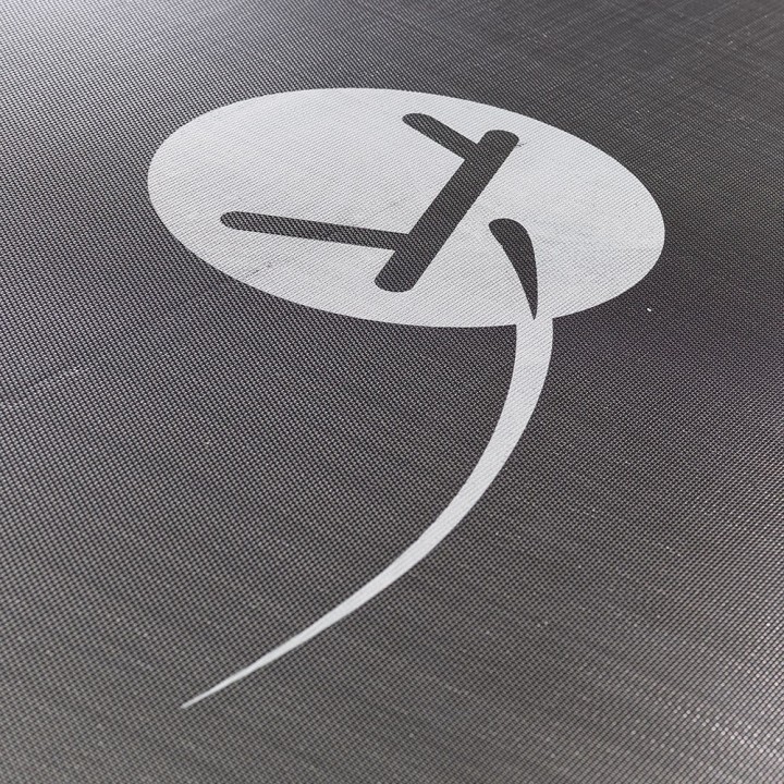 Toile de saut pour trampoline Ø 244 à 48 ressorts 136 mm