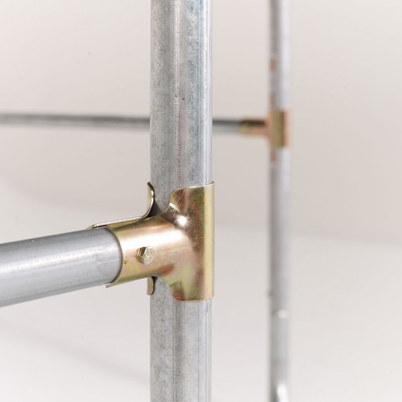 Cama elástica Ovalie 490 con red y escalera