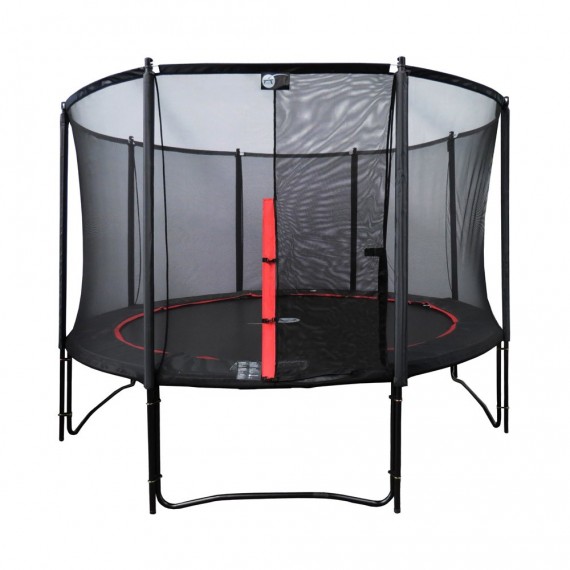 Cama elástica Booster 390 con red de protección Premium