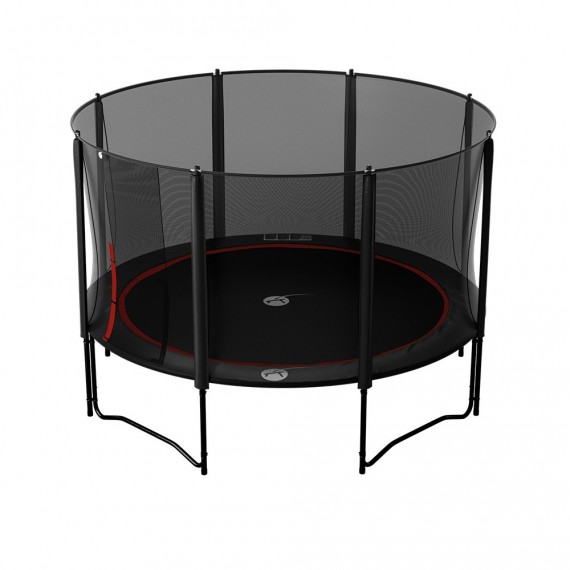 Cama elástica Booster 390 con red de protección Premium