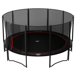 Cama elástica Booster 490 con red de protección