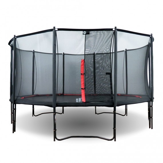 Cama elástica Booster 490 con red de protección