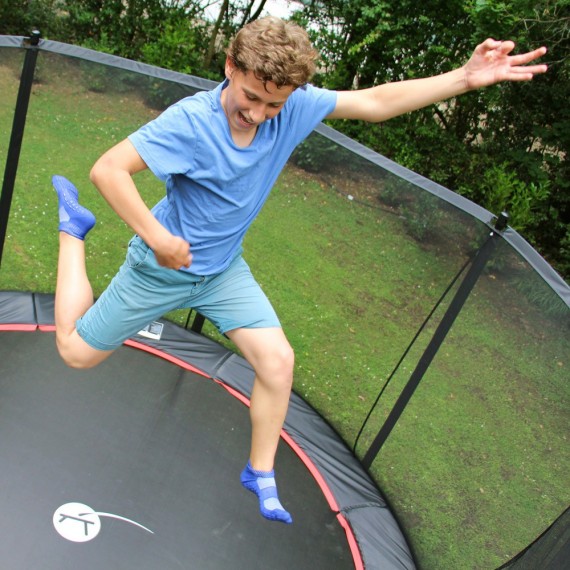 Cama elástica Booster 360 con red de protección