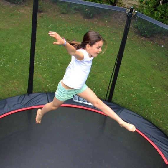 Cama elástica Booster 360 con red de protección