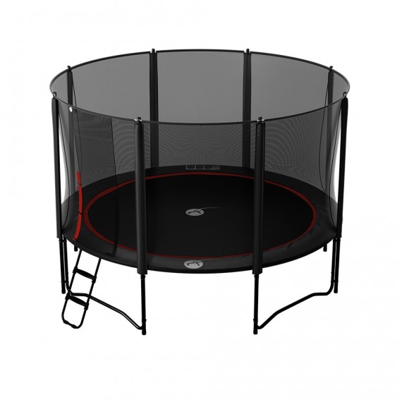 Cama elástica Booster 390 con red de protección