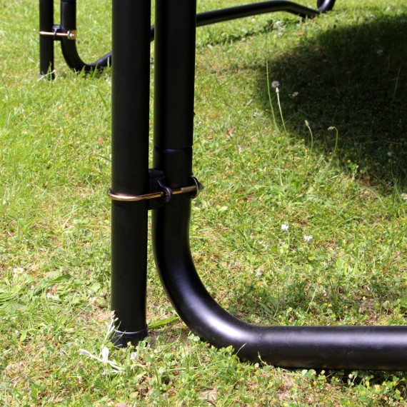 Cama elástica Booster 390 con red de protección