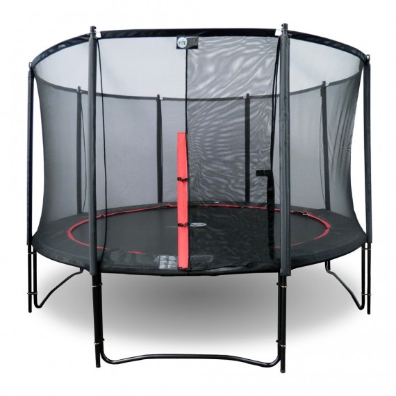 Maxi Cama elástica Waoouh 460 con red + Escalera + Kit de fijación + Funda 