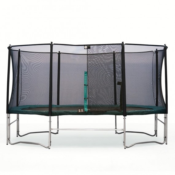 Cama elástica Ovalie 490 con red