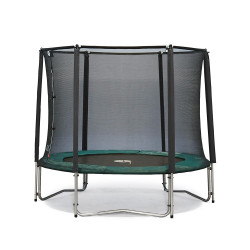 Maxi Pack Cama elástica Jump'Up 300 con Red + Escalera + Kit de fijación + Funda 