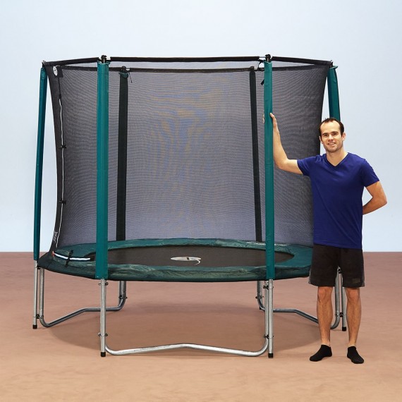 Cama elástica Jump'Up 300 con red de protección