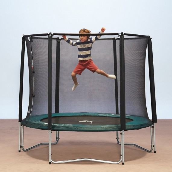 Cama elástica Jump'Up 300 con red de protección