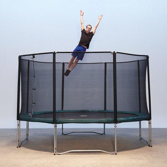 Cama elástica Jump'Up 430 con red de protección