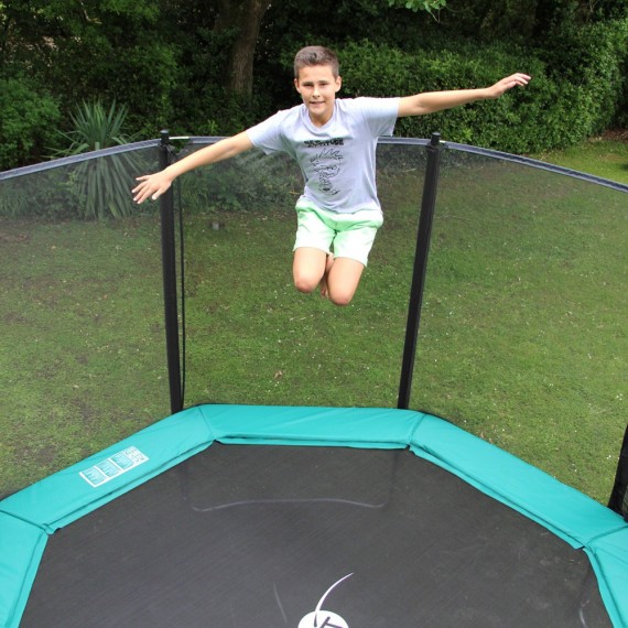 Cama elástica Waouuh 430 con red