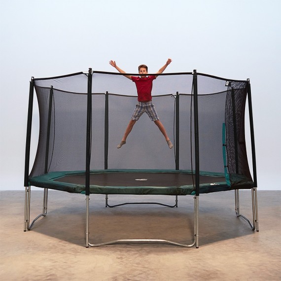 Cama elástica Waouuh 460 con red 