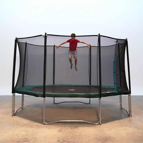 Cama elástica Waouuh 460 con red 