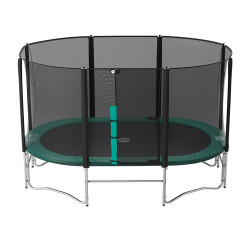 Cama elástica Ovalie 430 con red