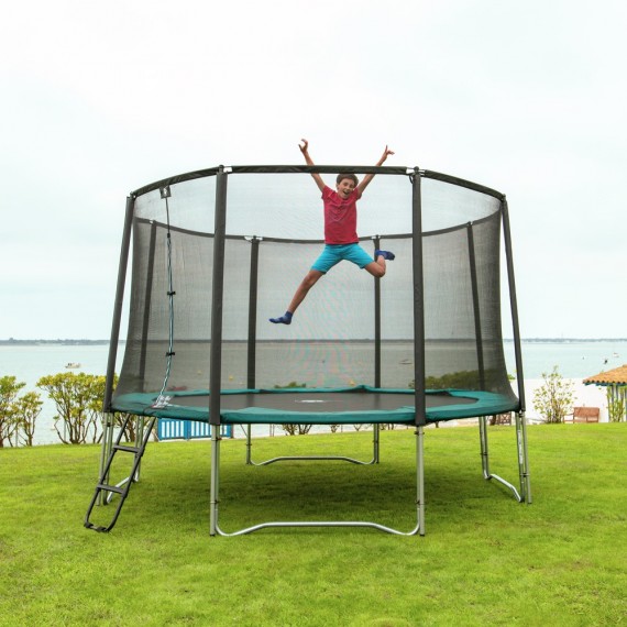 Cama elástica Jump'Up 390 con red de proteccion