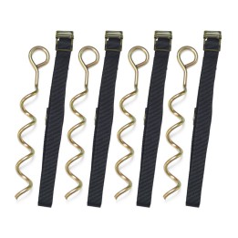 Kit de fijación para cama elástica Ovalie 490