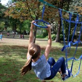 Roue suspendue - Ninja Slackline
