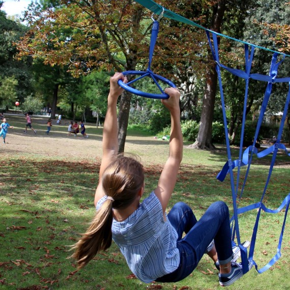 Roue suspendue - Ninja Slackline Roue suspendue - Ninja Slackline