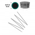 Arc en fibre de verre pour filet Jump'Up Ø 457 Arc en fibre de verre pour filet Jump'Up Ø 457
