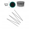 Arc en fibre de verre pour filet Jump'Up Ø 427 Arc en fibre de verre pour filet Jump'Up Ø 427