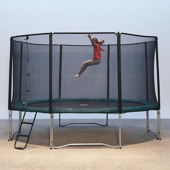 Cama elástica Jump'Up 430 con red de protección