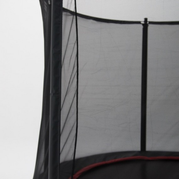 Cama elástica Booster Black 490 con red Premium