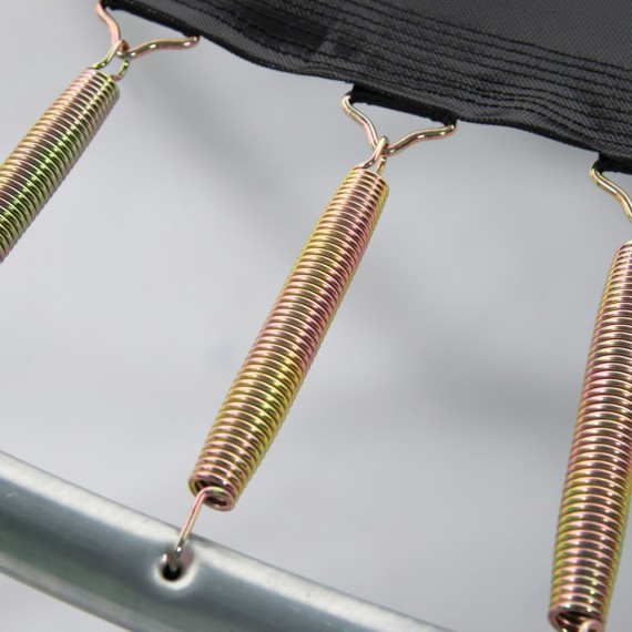 Cama elástica Booster Black 490 con red Premium