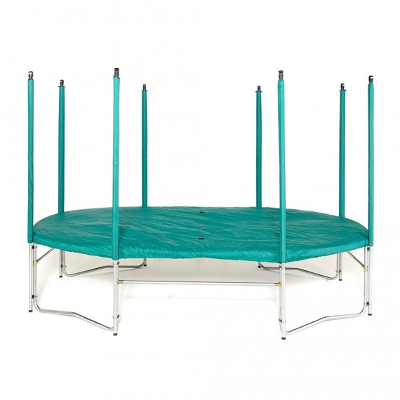 Maxi Pack Ovalie 430 con red + escalera + kit de fijación + Funda básica