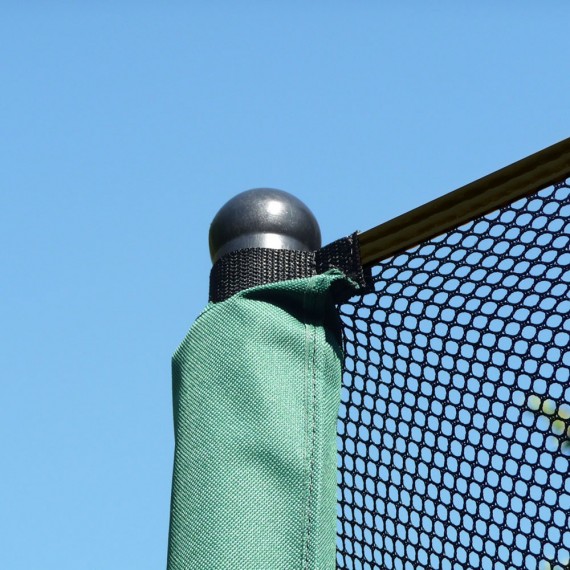 Red textil con correas para cama elástica 460