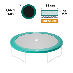 Cojín de protección verde 360 30 mm / 41 cm