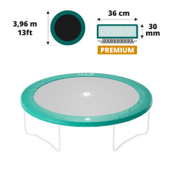 Cojín de protección verde Ø 396 Premium