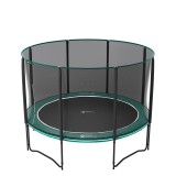 Cama elástica Booster Black 360 con red Premium