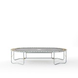 Trampoline Ovalie 360 avec filet Premium