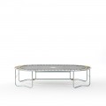 Trampoline Ovalie 360 avec filet Premium
