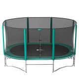 Cama elástica Ovalie 490 con red