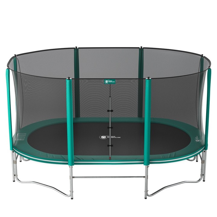 Cama elástica Ovalie 490 con red