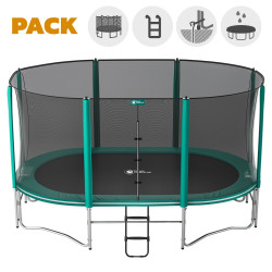 Pack Cama elástica Ovalie 490