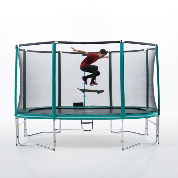 Cama elástica Ovalie 430 con red Cama elástica Ovalie 430 con red