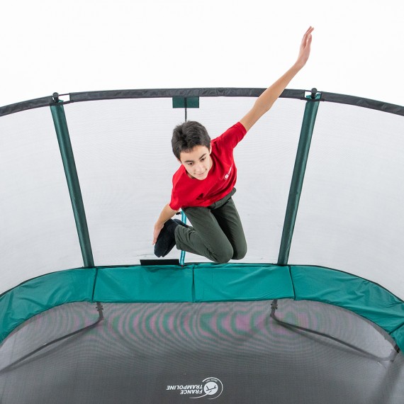 Cama elástica Ovalie 430 con red Cama elástica Ovalie 430 con red