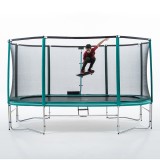 Cama elástica Ovalie 490 con red