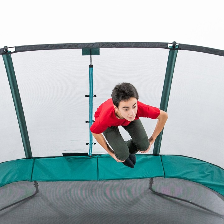 Cama elástica Ovalie 490 con red