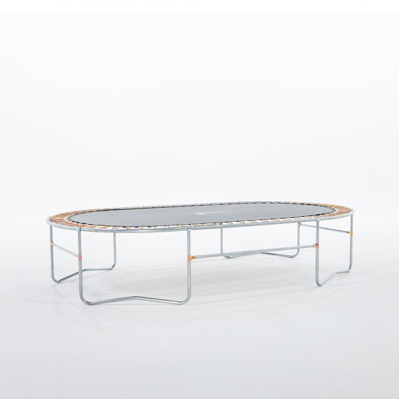 Cama elástica Ovalie 490 con red