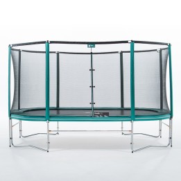 Cama elástica Ovalie 490 con red