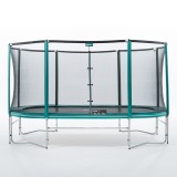 Cama elástica Ovalie 490 con red